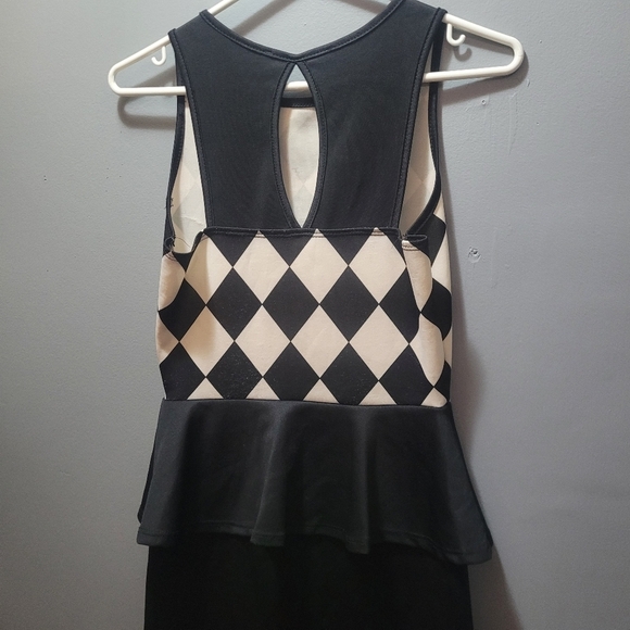 Rolla Coster black/white check dress M - Picture 6 of 6